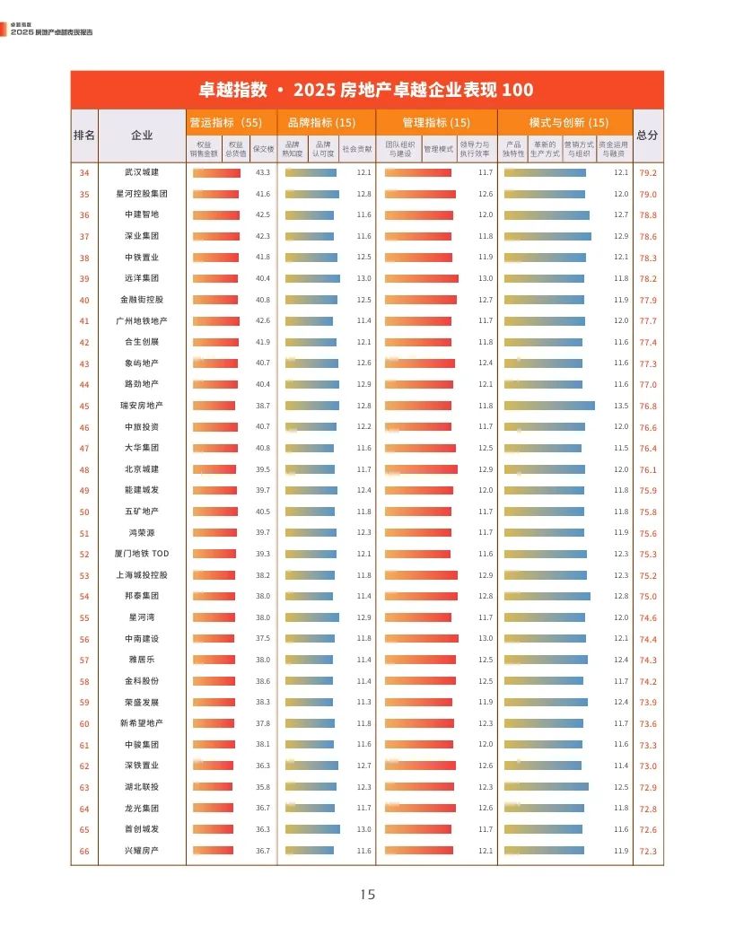 觀點指數(shù)：2025年房地產(chǎn)卓越表現(xiàn)報告  第15張