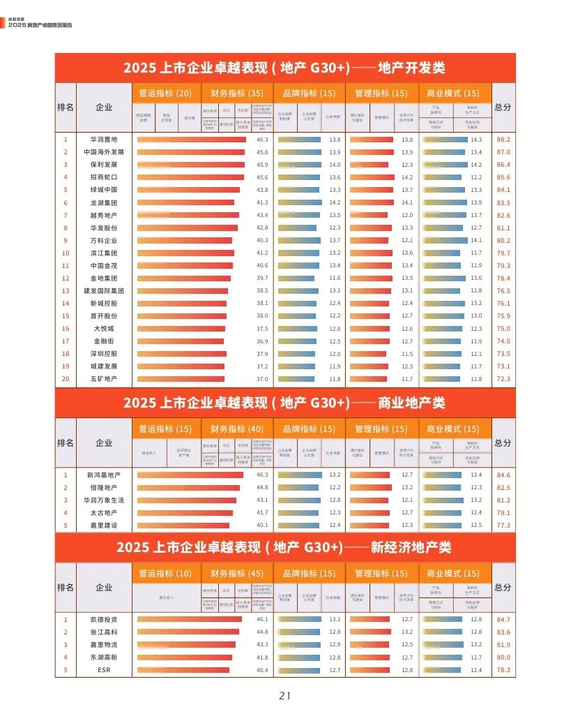 觀點指數(shù)：2025年房地產(chǎn)卓越表現(xiàn)報告  第21張
