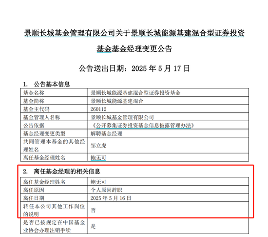 鮑無可離任！  第1張