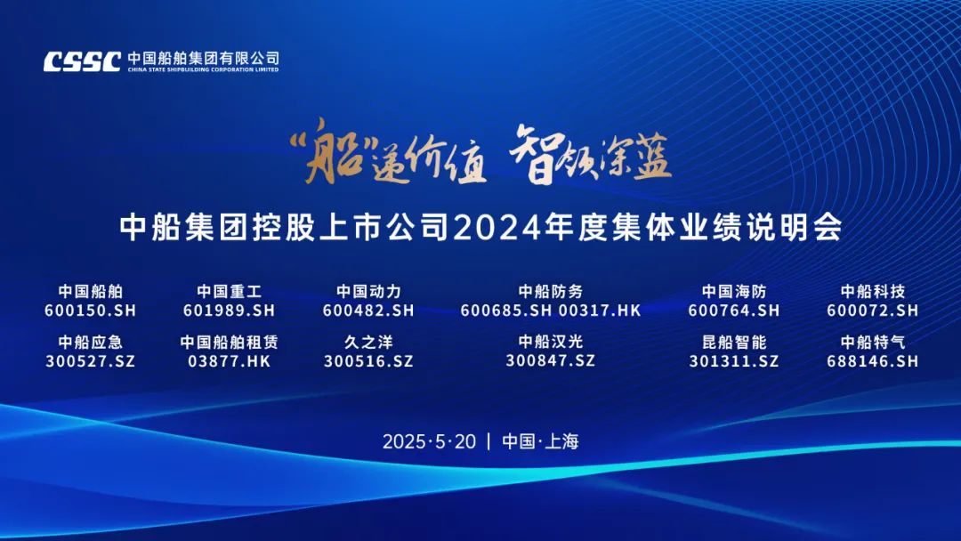 中船集團控股上市公司2024年度集體業(yè)績說明會  第1張
