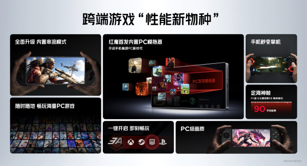 紅魔10S Pro系列手機(jī)發(fā)布：驍龍8至尊超頻版＋7500mAh大電池  第3張