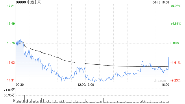 中旭未來6月13日斥資294.45萬港元回購20萬股  第1張