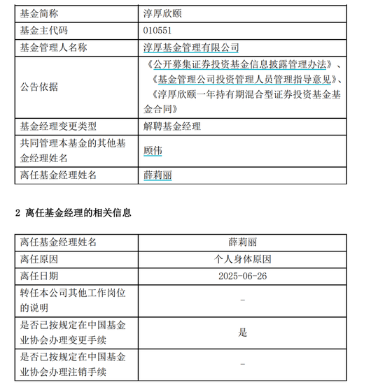 富國于洋離職不意外，意外的是鵬華和淳厚的變動  第2張